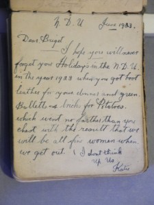 Located in the Autograph Book of Brigid Reed (Kilmainham Gaol Archive).