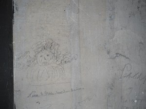 Located near the Stairwell on Corridor 1 of the Top Floor. Name 'Nurse E Grace'.