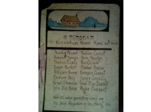 Located in the Autograph Book of Hanna O'Connor (Kilmainham Gaol Archive).