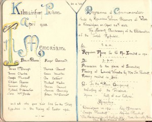 Located in the Autograph Book of Nellie Fennell (Kilmainham Gaol Archive).