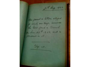 Located in the Autograph Book of Mary Twamley (Kilmainham Gaol Archive).