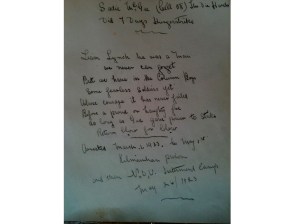 Located in the autograph book of Susan Merrigan (Kilmainham Gaol Archive).