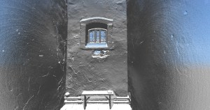 Scan of the cell of Patrick Pearse in the '1916 Corridor'.